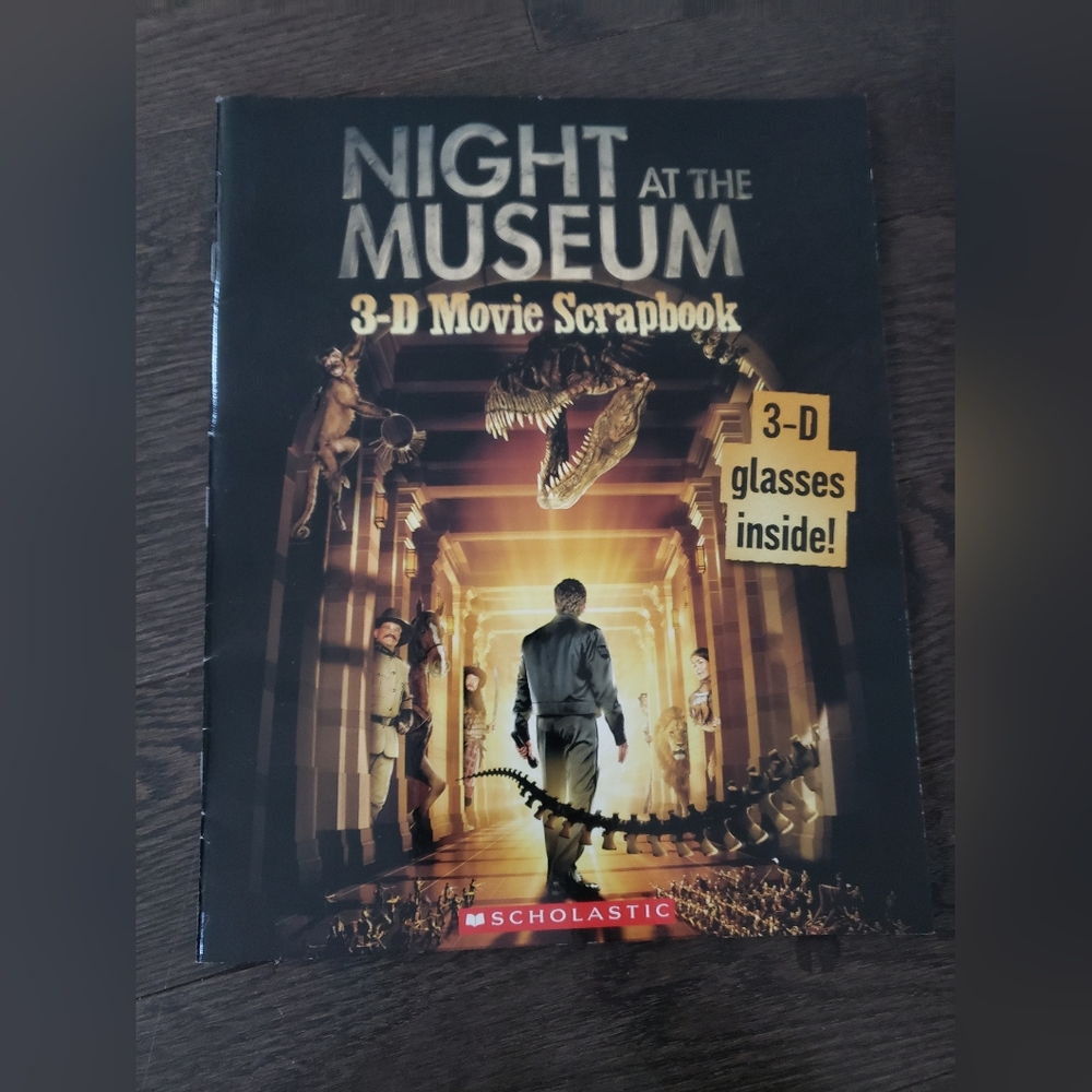 Vintage Night At The Museum 3D Book